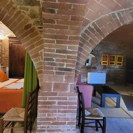 I Voltoni Di Corsignano Lägenhet